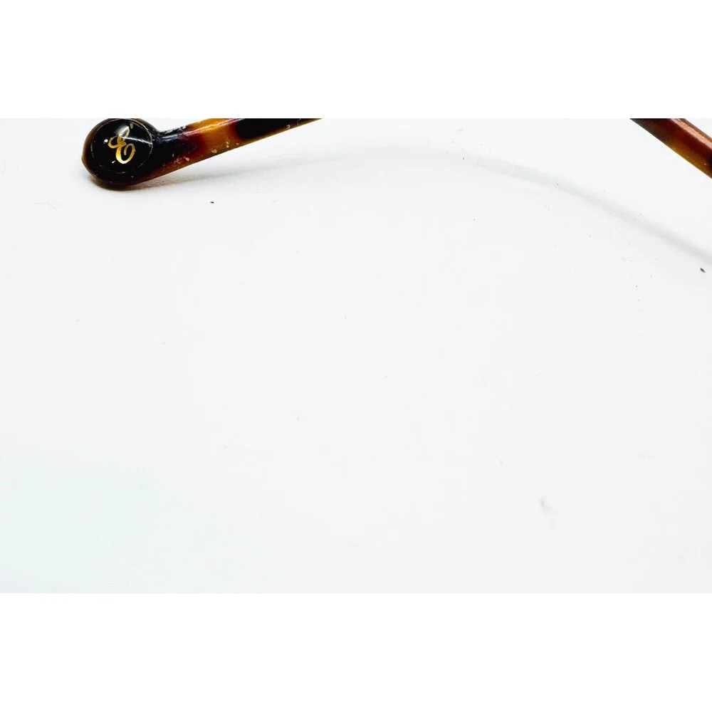 Smart Clip 209 Eyeglass Frames Unisex Gold Brown Oval 53-20-140